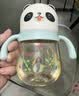 贝亲（Pigeon）防胀气 熊猫儿童防呛防漏喝水喝奶ppsu吸管奶瓶杯 300ml 12月 实拍图