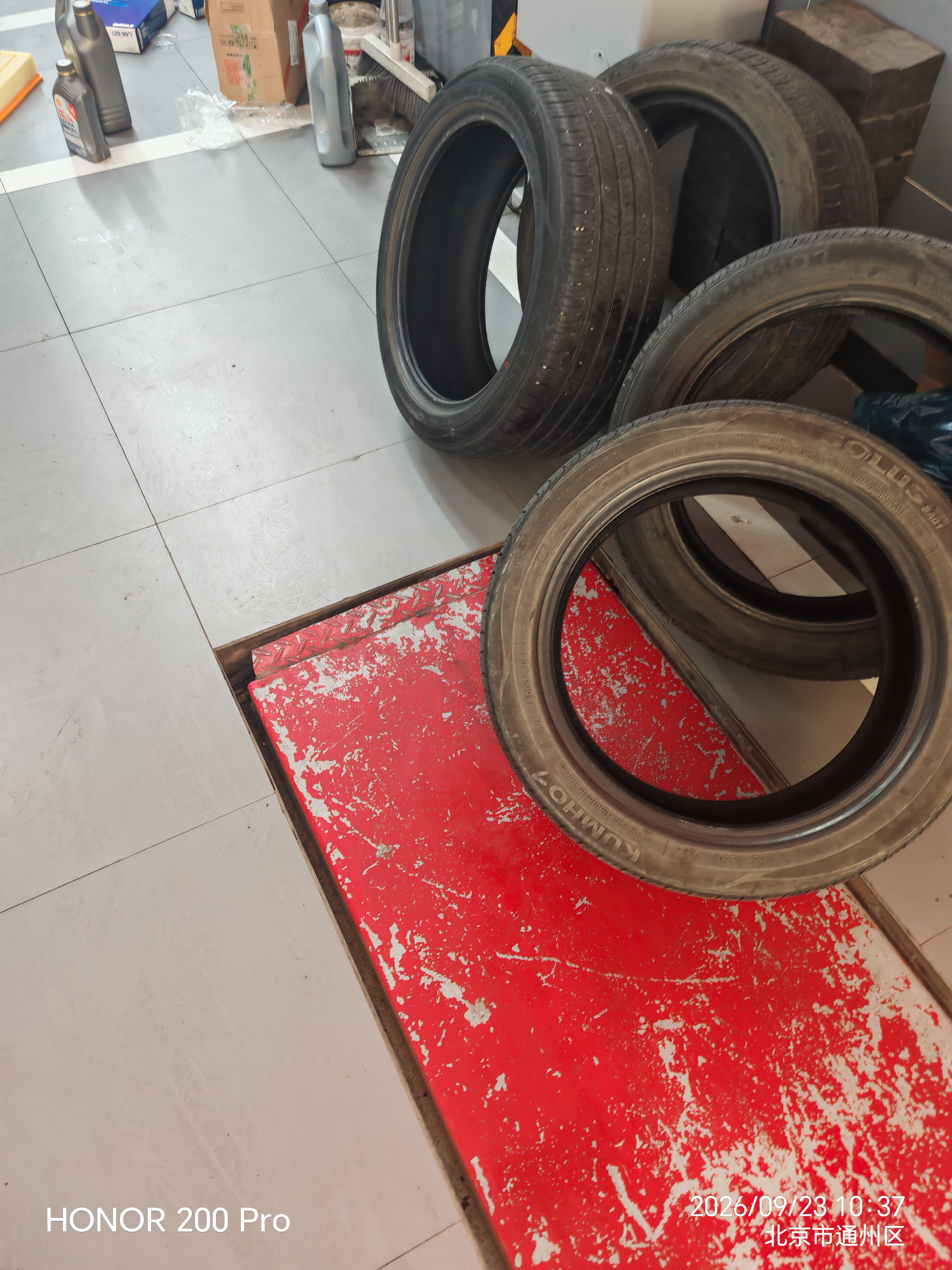 锦湖KUMHO汽车轮胎 225/45R17 91V KH32(SA01)原配伊兰特/领动/菲斯塔 实拍图