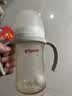 贝亲（Pigeon）自然离乳 PPSU重力球吸管双把手奶瓶 240mL 6月+ AA252 实拍图