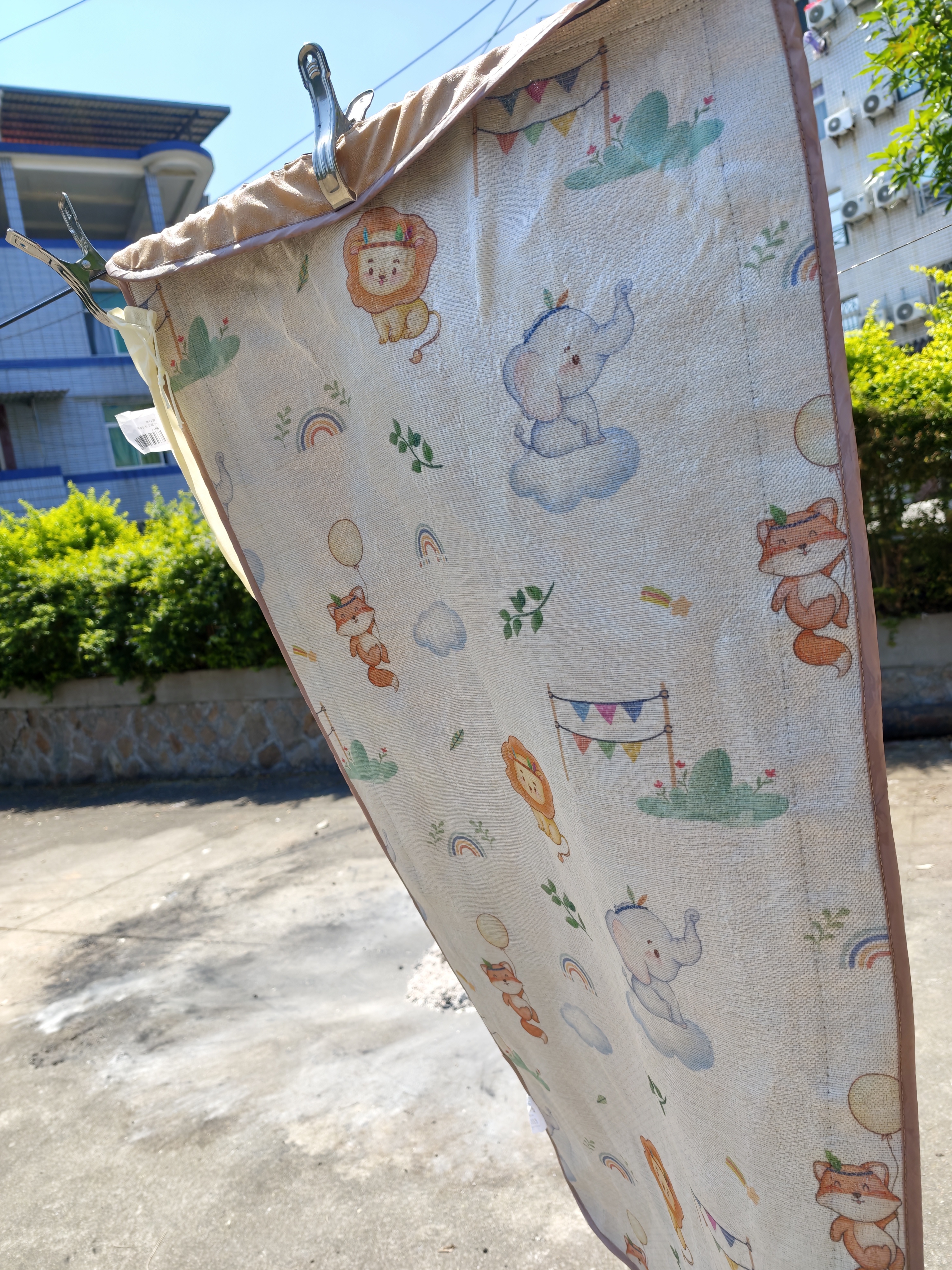 朵精灵儿童凉席幼儿园专用55x135冰丝席子宝宝午睡草席婴儿拼接床藤席夏 【藤+冰丝】动物王国（单席） 60cm*120cm（幼儿园推荐尺寸） 实拍图