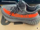 阿迪达斯  Yeezy 350椰子经典灰橙 春秋透气运动鞋女 GW1229  36 实拍图