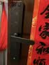 小米智能门锁 E30大屏猫眼 星辰黑版 智能锁电子锁密码 实拍图