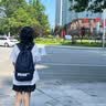 彪马（PUMA）户外通勤大容量双肩背包大学生运动书包电脑包077482 粗呢蓝 02 OSFA/均码 实拍图