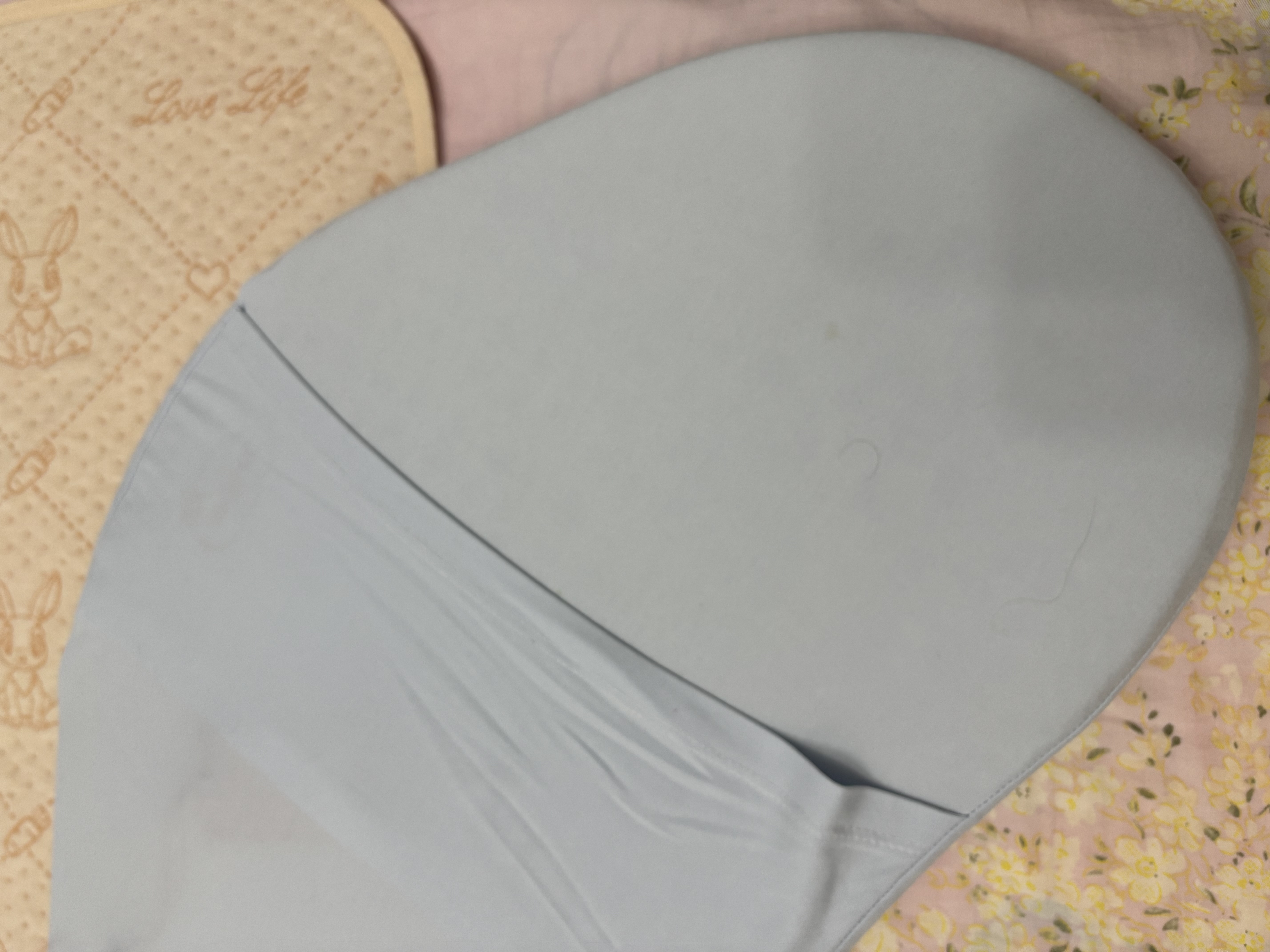 贝肽斯儿童枕头3-6岁分区护颈枕头宝宝成长枕四季通用学生午睡枕 晴空蓝 实拍图