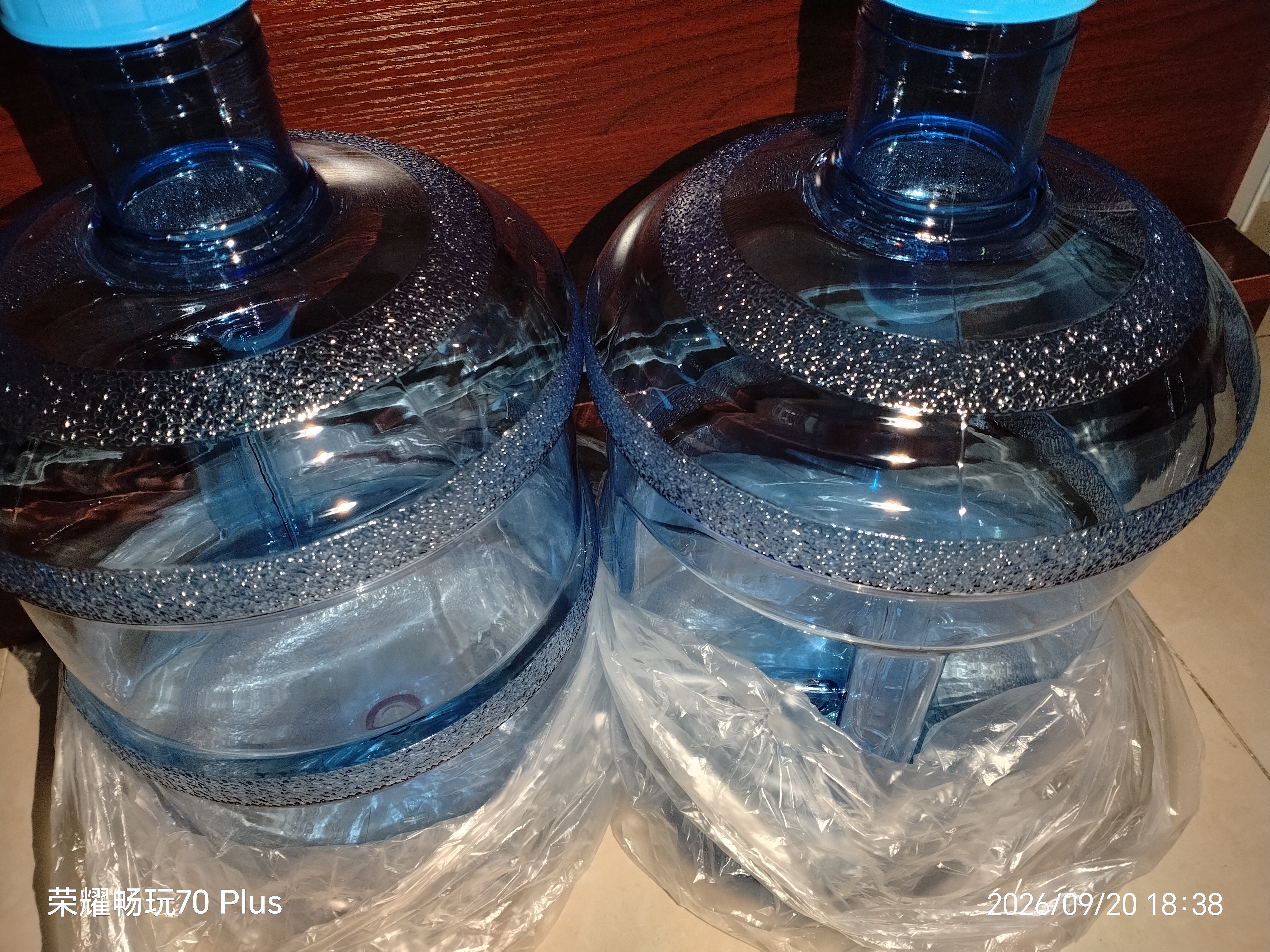 拜杰纯净水桶 食品级PC桶装水桶矿泉水饮用水储水桶手提户外空桶 7.5L 实拍图
