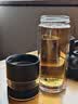 特美刻（TOMIC）茶水分离泡茶杯抗菌双层玻璃杯男杯子钛茶隔茶杯男生日礼物 实拍图
