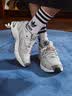 adidas JENNIE同款贝果鞋ASTIR厚底增高老爹鞋阿迪达斯三叶草   灰色   40.5 实拍图
