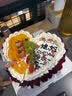 京集送女友老婆玫瑰花生日蛋糕同城当天配送到聚会糕点礼盒礼物2磅 实拍图