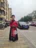 小淘孩男童汉服春秋儿童古装唐装长袖中国风中秋演出服表演服 红色130 实拍图