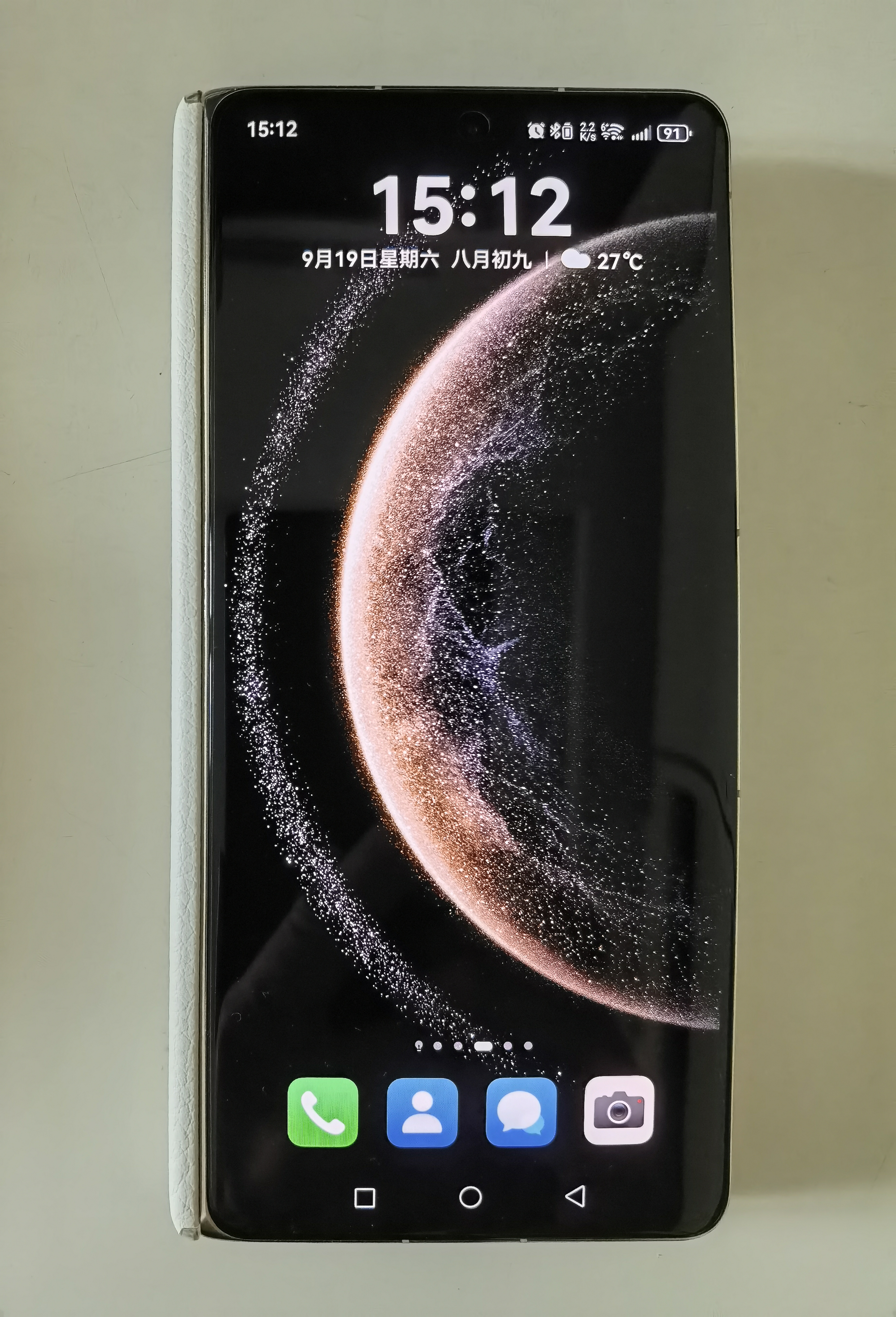 HUAWEI Mate X6 12GB+512GB星云白分布式玄武架构 鸿蒙大屏AI 红枫原色影像折叠旗舰手机 折叠屏 实拍图