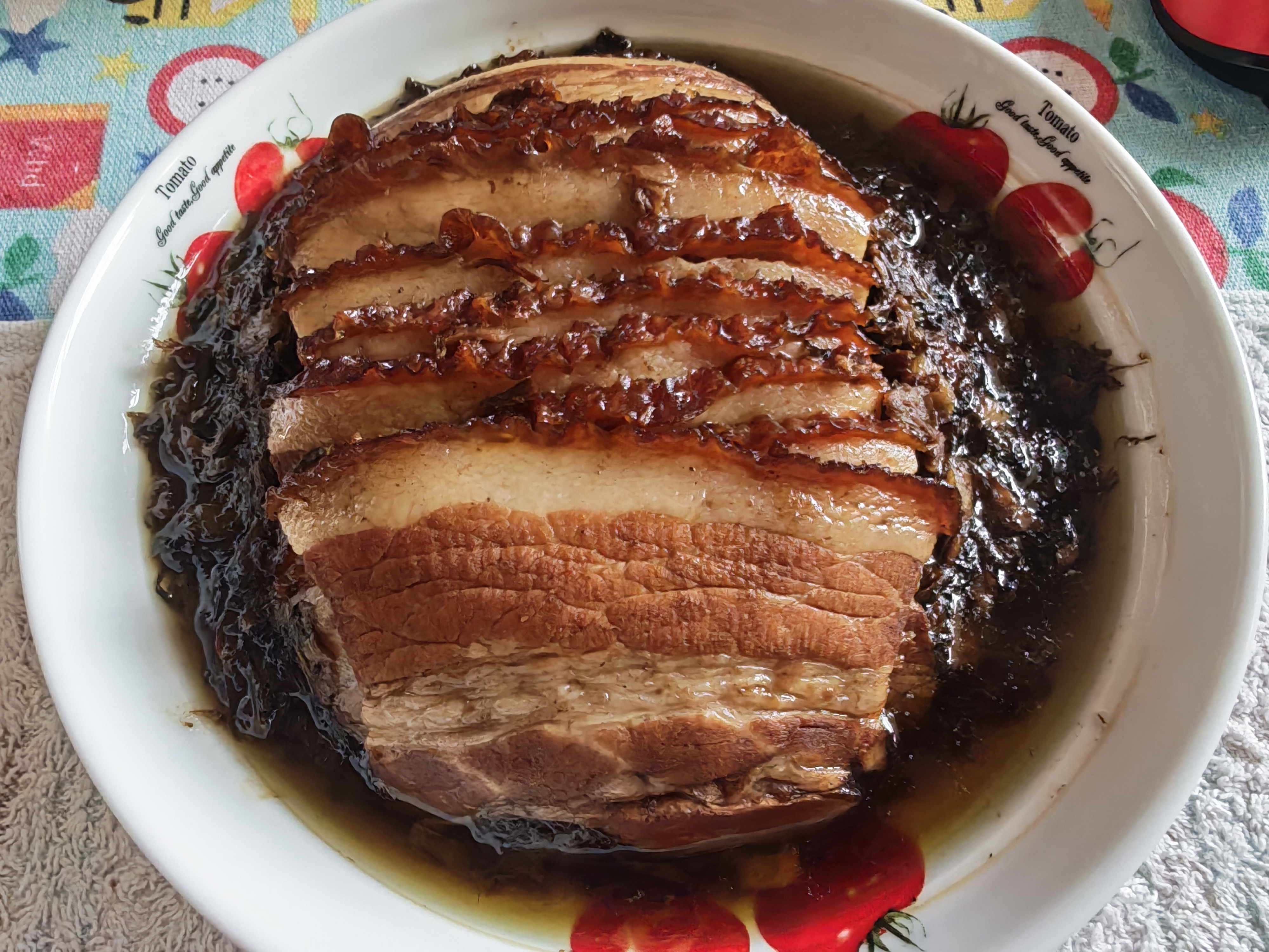 聪厨梅菜扣肉 380g五花肉半成品熟食下饭菜冷冻加热即食 实拍图