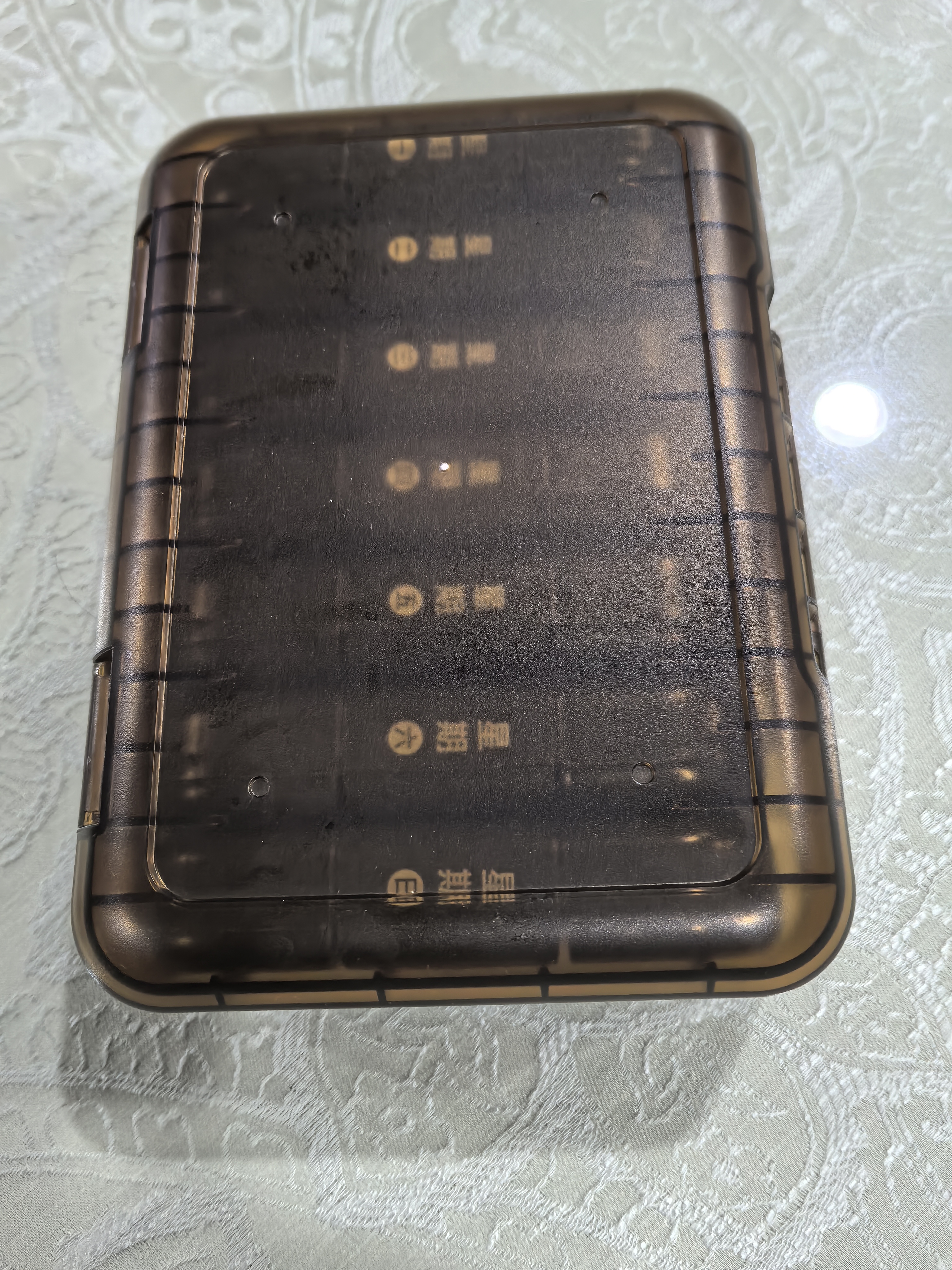 维简药品分装盒子便携吃药提醒器七天一周每日收纳盒随身分药器21格 实拍图