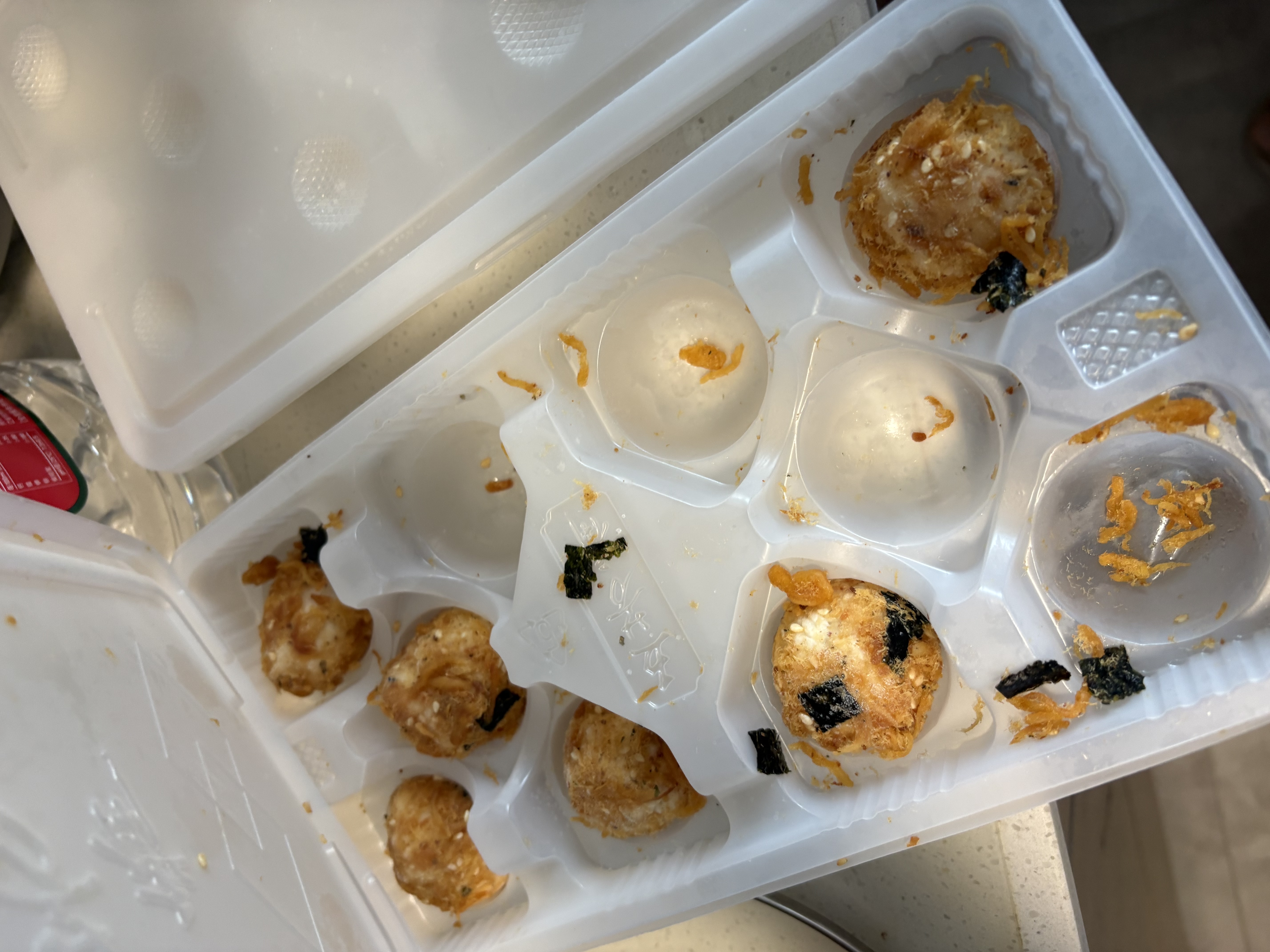 五芳斋 速冻迷你饭团组合 肉松玉米饭团 30g*20只 儿童早餐微波即食 实拍图