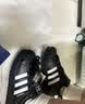 阿迪达斯（adidas）三叶草男女儿童经典贝壳头板鞋 LA1391黑色【JH9977升级款】 实拍图