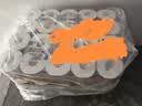 清风有芯卷纸 金装4层200克10卷*3提  厚实高克重 卫生纸厕纸卷筒纸 实拍图