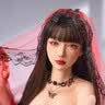虞姬实体娃娃全身真人版可插入男用1比1液态硅胶娃娃等身情趣美女可污 杏子【推荐款】硅胶头植发版+送经络+铂金TPE身体 1米4实体娃娃+可选脸+活动骨架+果冻软胸+嫁妆 实拍图