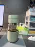 FGA富光玻璃杯女胶囊泡茶杯便携高颜值办公室学生茶水分离杯子360ML 实拍图
