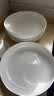 陶相惠盘子陶瓷菜盘釉下彩家用深盘汤盘8英寸纯白微波炉骨瓷盘子2只装 实拍图