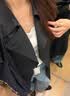 优衣库风衣女装男装/外套487420 09 黑色 S 实拍图