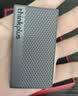 thinkplus联想 256G移动固态硬盘 传速2000MB/s 高速电脑手机usb type-c双接口pssd 闪电鲨 实拍图