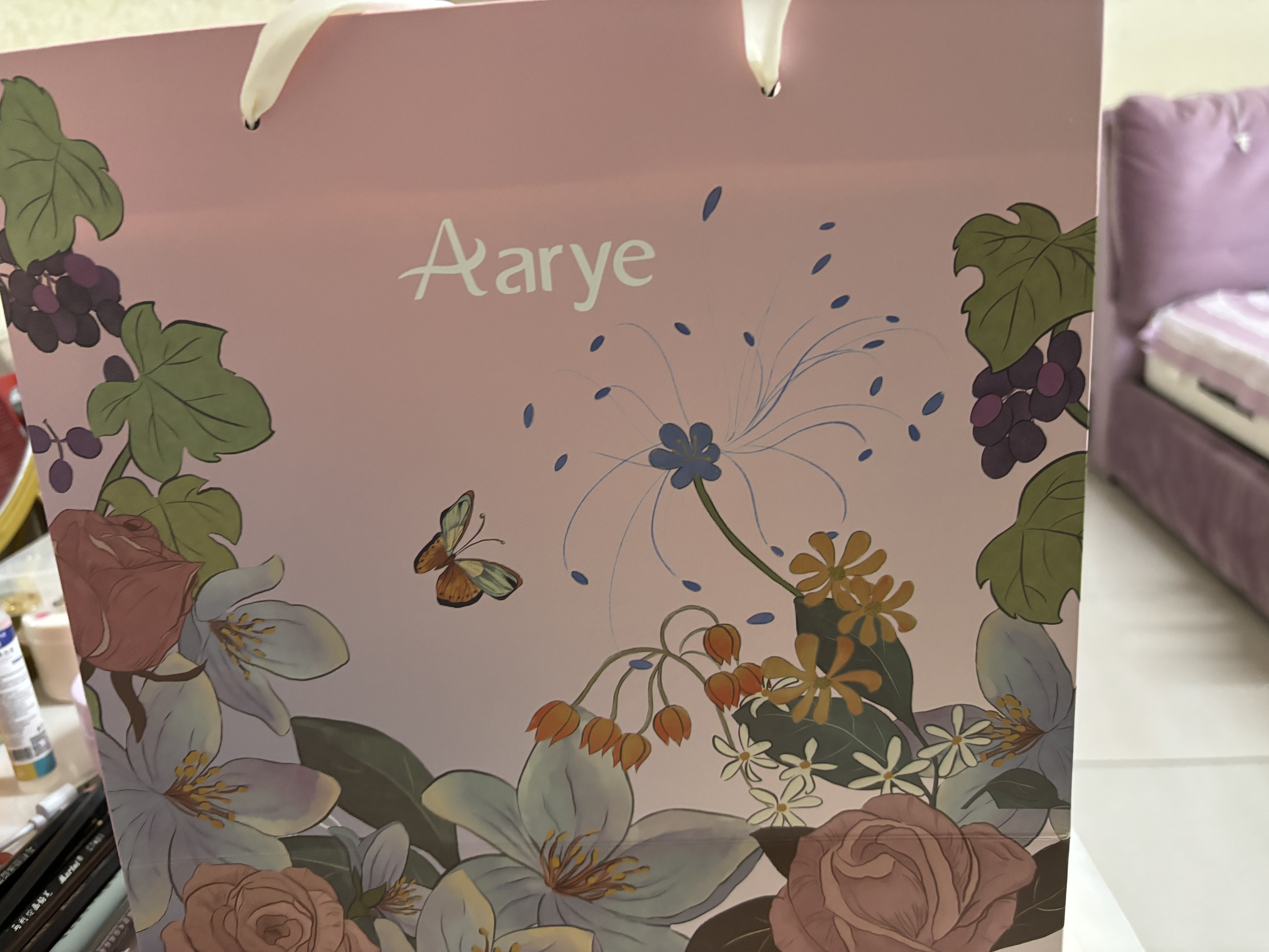安野屋（AARYE）花园奇境毛绒护手霜伴手礼盒茉莉花园75g滋润保湿生日礼物送女生 实拍图