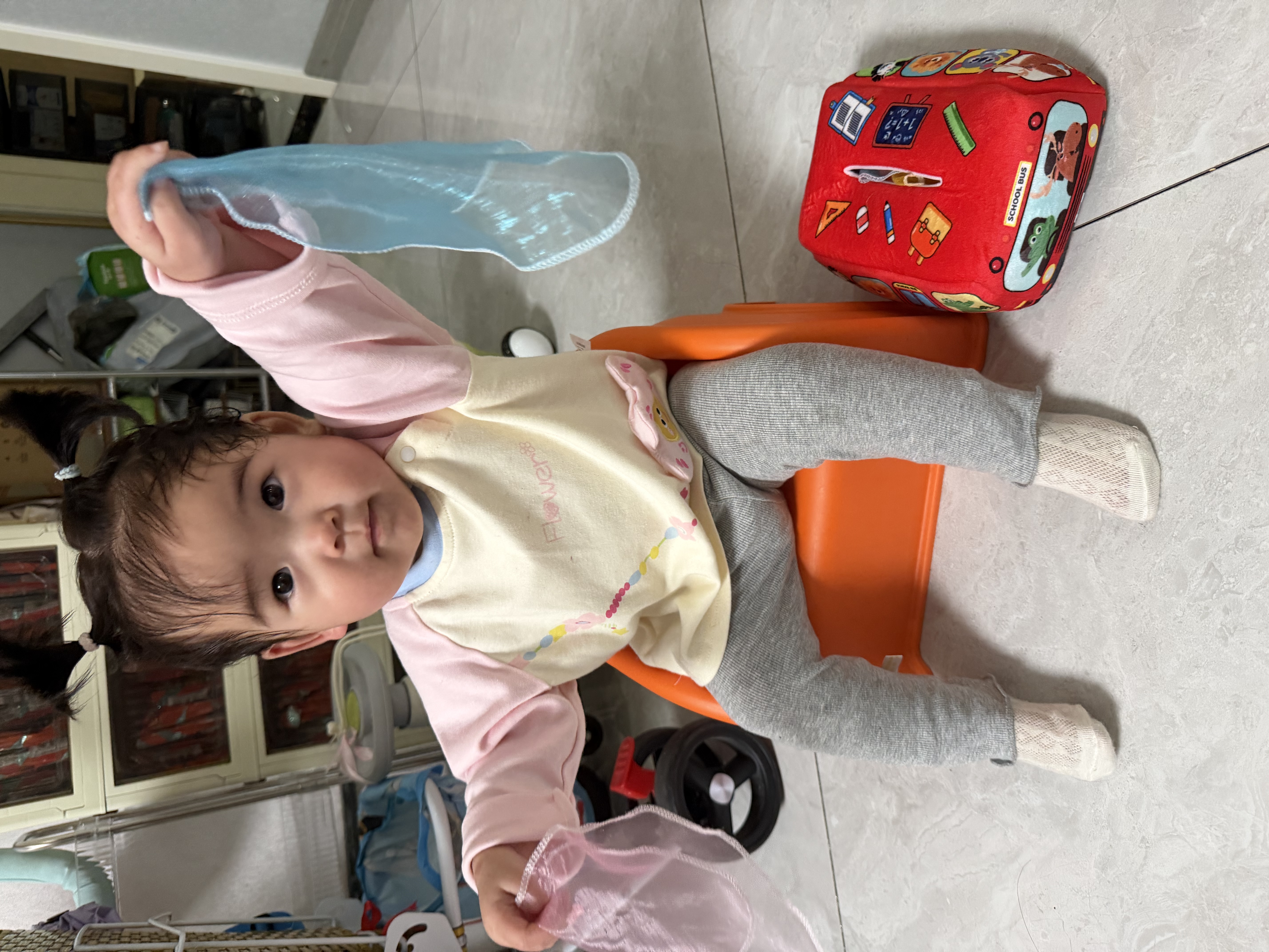 COODORA婴儿抽纸玩具新生儿抽抽乐益智早教宝宝手部锻炼布书生日礼物 实拍图