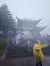 洁伴旅非一次性雨衣长款全身防暴雨成人登山外穿加厚户外便携雨披 灰色 实拍图