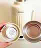 美的（Midea）电热水壶烧水壶便携式差旅车载家用调奶器出行 1.2L宽电压保温保冷恒温壶水壶MK-DB12X18-PRO 实拍图