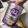 a2奶粉紫白金澳版幼儿配方奶粉3段3罐马年礼盒新西兰草饲+批批严检 实拍图