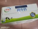 伊利全脂纯牛奶 250ml*18盒 每100ml含3.3g蛋白质 礼盒装 实拍图