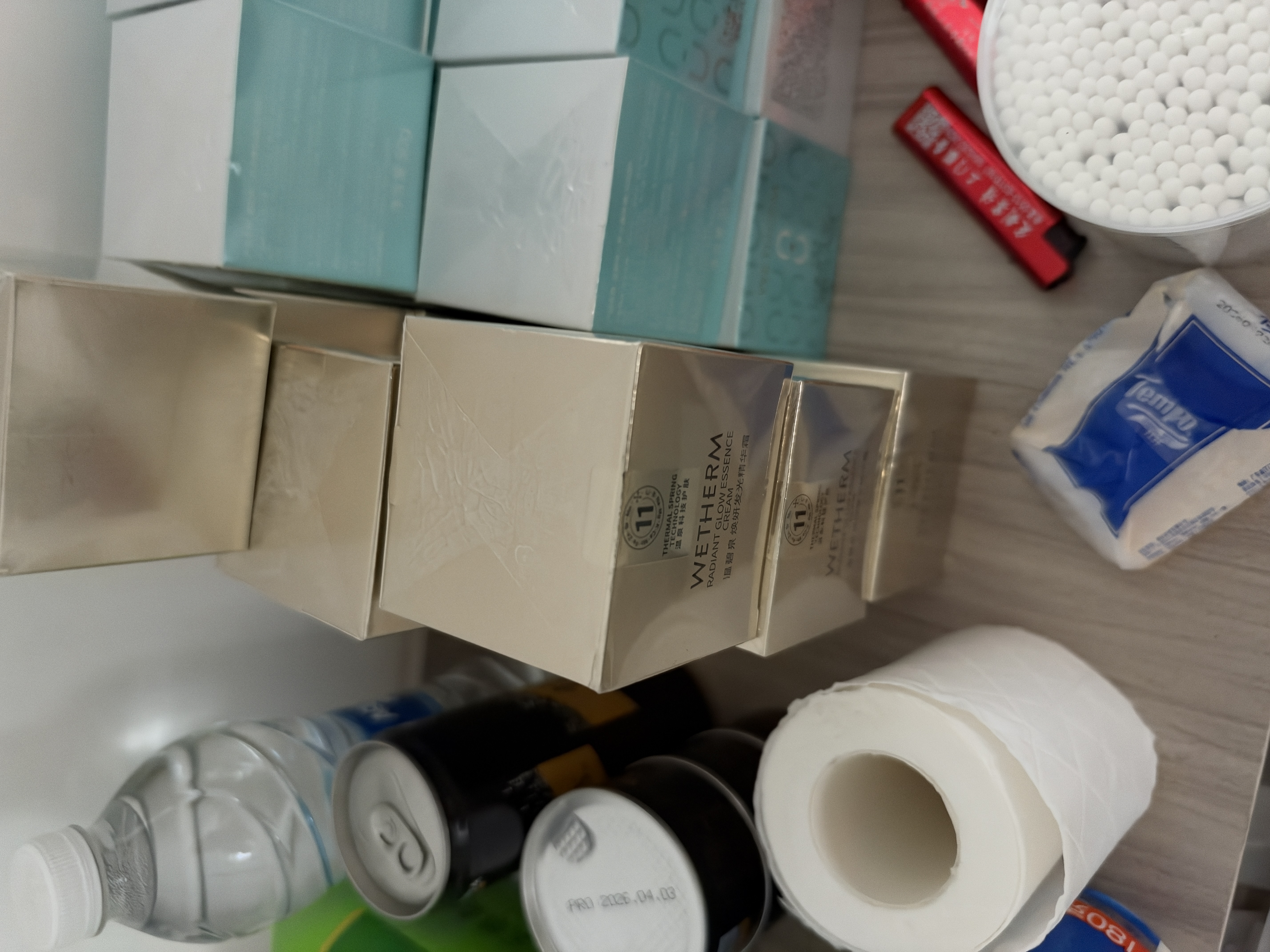 温碧泉面霜补水保湿八杯水嫩肤霜50g 护肤化妆品男女适用 实拍图