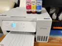 爱普生（EPSON）【6代新品】L4356墨仓式彩色无线AI学习打印机一体机家用/办公  L4266升级版(自动双面 液晶屏 白) 实拍图