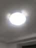 惠普精工卧室吸顶灯led现代简约餐厅书房灯具圆形50cm遥控三色 实拍图