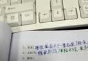 KACO优写多功能四合一中性笔 按动多色水笔4色手帐笔彩色签字笔（中性笔2支 4支装替芯1袋）K1041 实拍图
