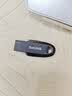 Sandisk闪迪64GB USB3.2 U盘 CZ550黑色 读速100MB/s 安全加密 数据恢复 学习办公电脑车载 高速大容量优盘 实拍图