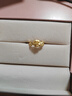 周生生 黄金戒指足金心花开口金戒心花怒放珠宝金饰27942R计价 2.91克(含工费100元) 实拍图