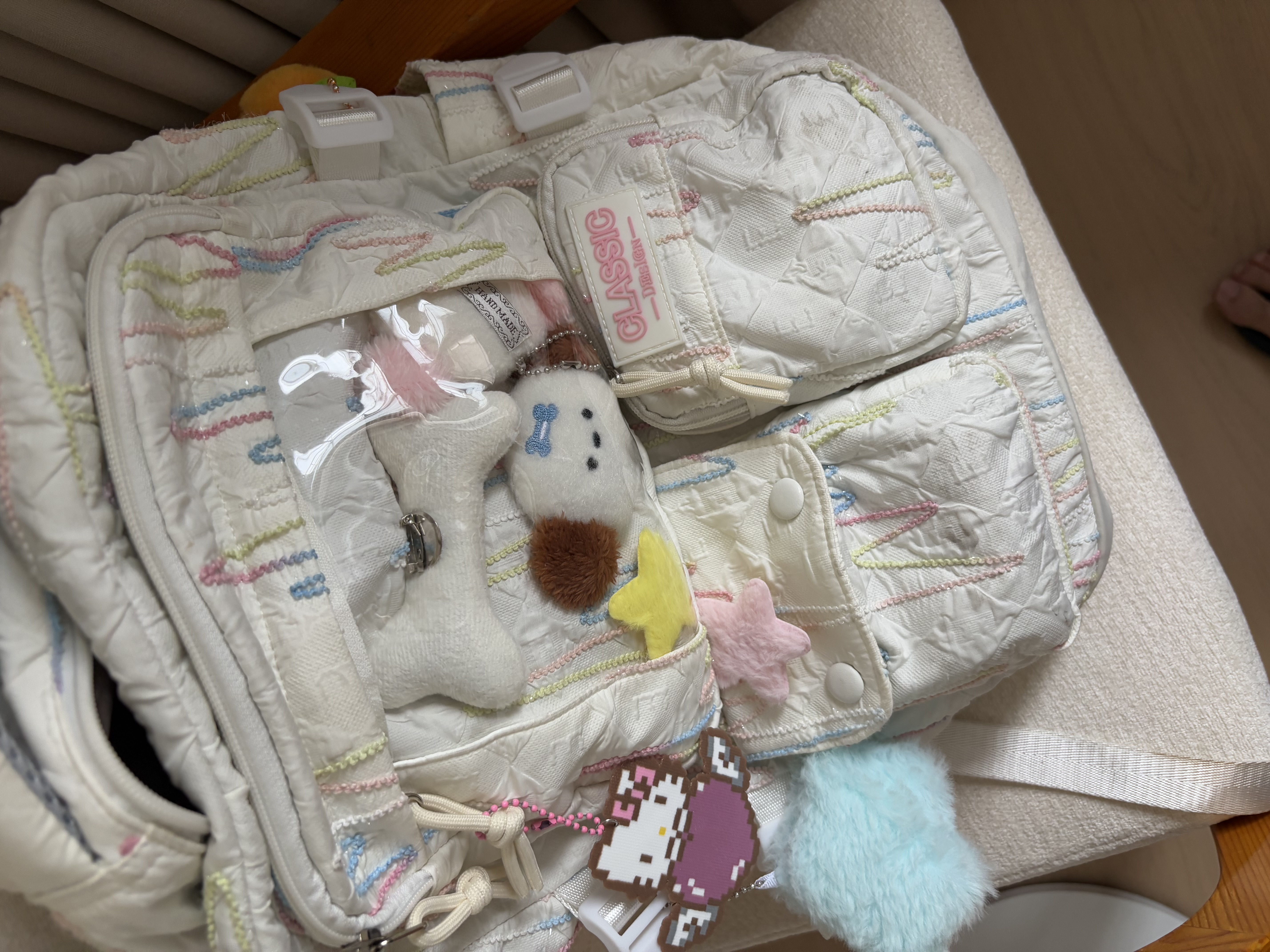 YUYULA双肩包女大容量小学初中高中大学生书包旅行轻便高颜值背包电脑包 实拍图