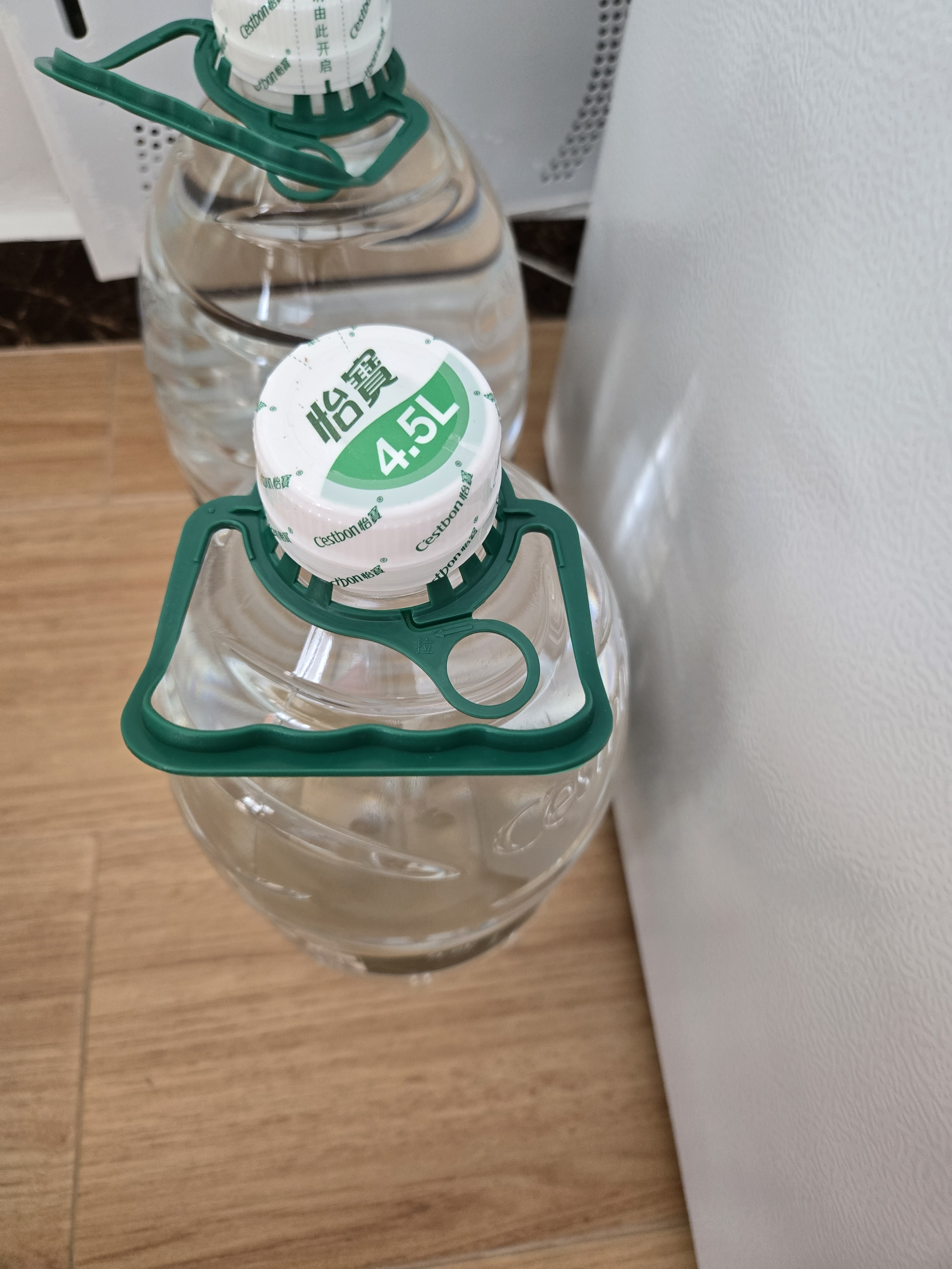 怡宝 饮用水 纯净水4.5L*4桶装水 整箱装 实拍图
