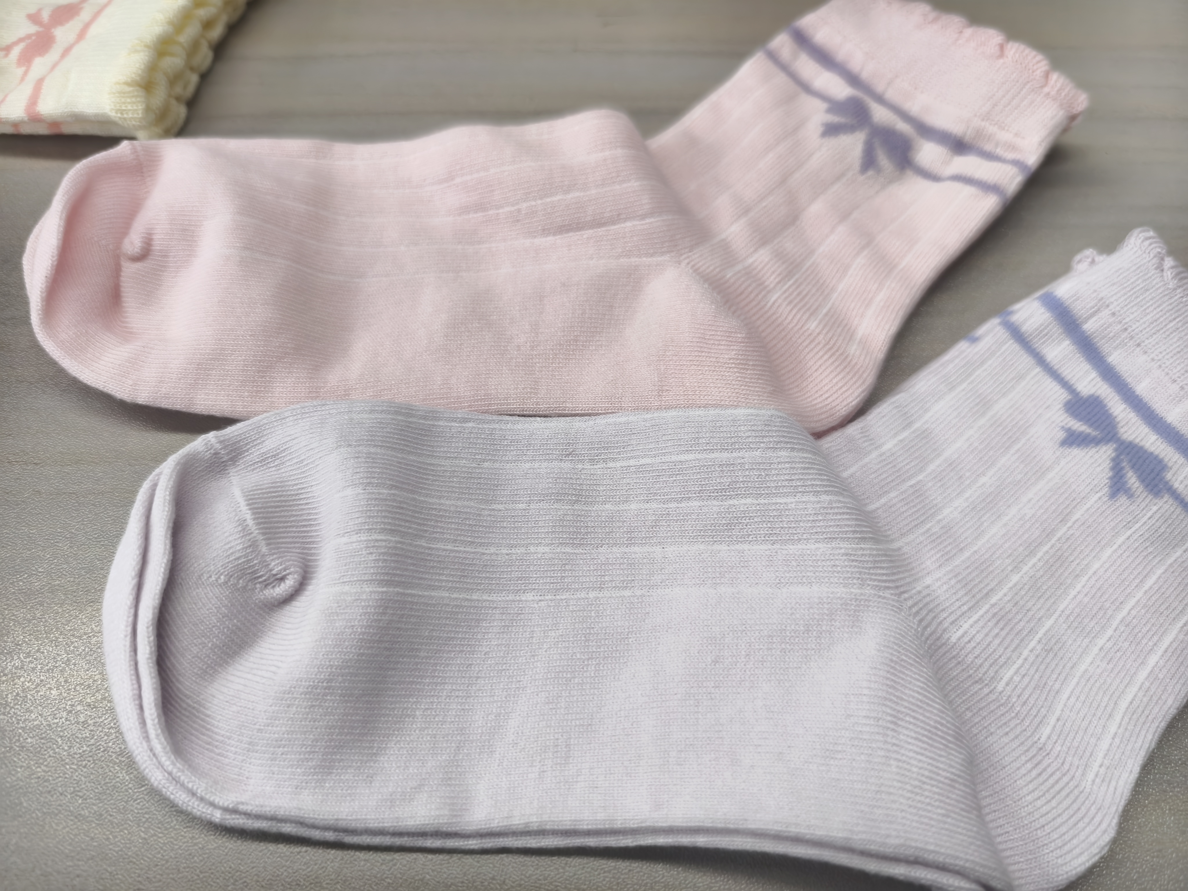 猫人儿童袜子女童秋冬纯棉中筒6-12岁女孩秋季运动休闲袜10A抑菌透气 实拍图