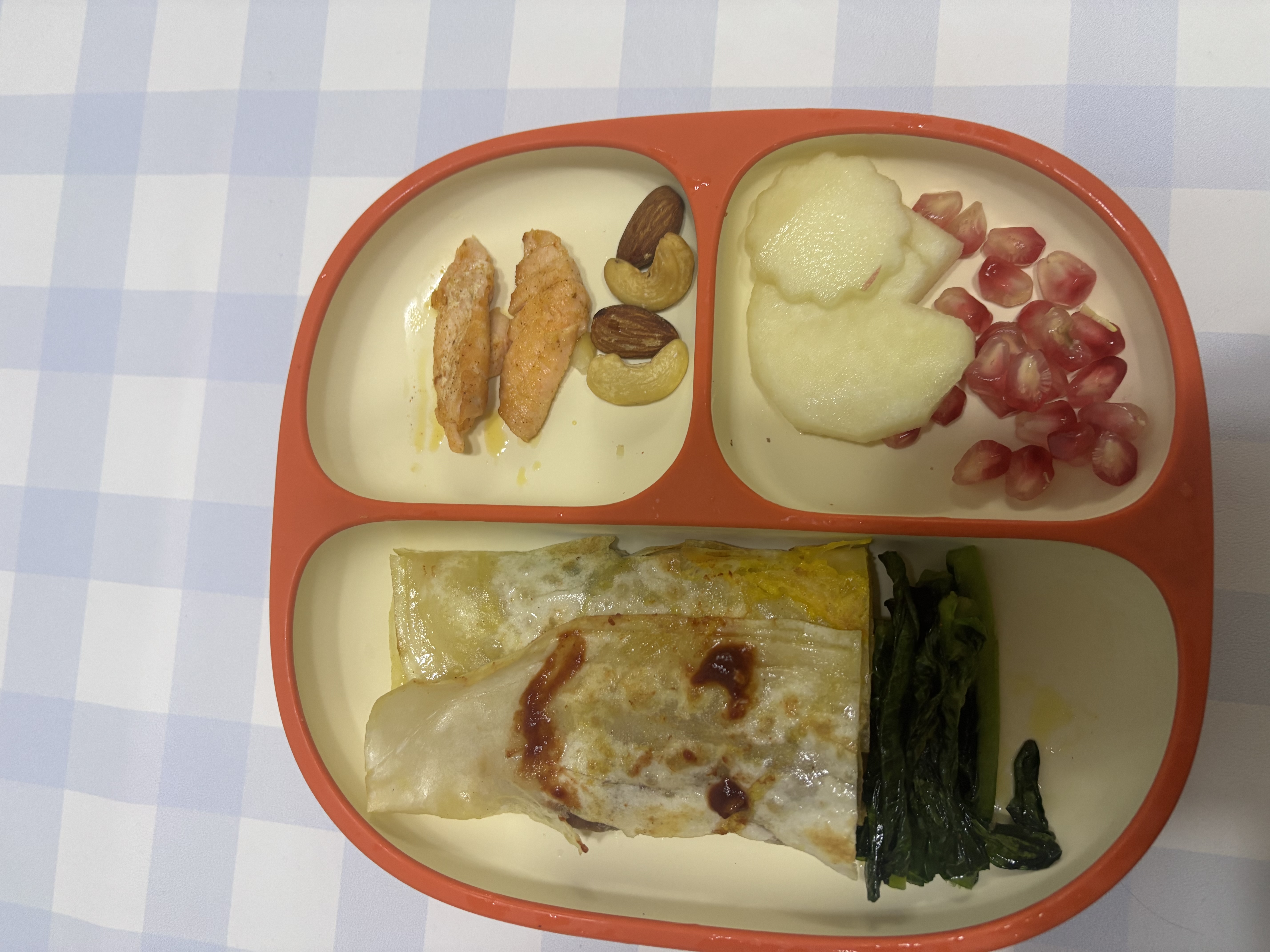 正新鸡蛋灌饼家庭装速食面点早餐卷饼半成品儿童手抓饼煎饼冷冻食材 鸡蛋灌饼90g*10片 家庭装 实拍图
