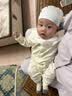 贝肽斯婴儿帽子春秋季薄款宝宝护囟门帽0一3个月新生儿胎帽婴幼儿无骨帽 实拍图