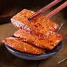 大话三国张飞手撕素肉328g辣味豆干零食素牛肉休闲零食辣条四川特产解馋 实拍图