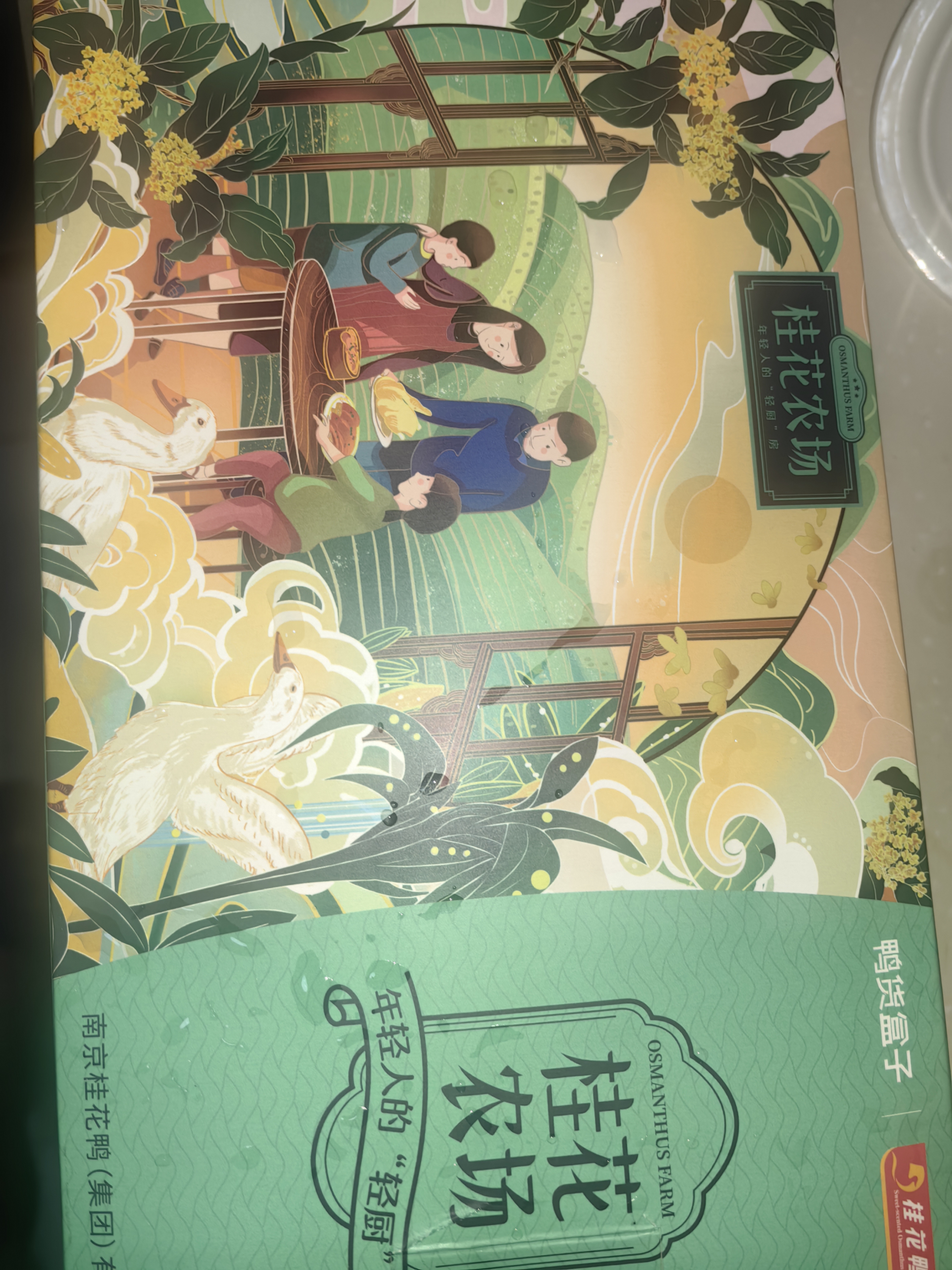 桂花鸭农场清香盐水鸭腿170g*2琵琶腿南京特产酱卤制品鸭货零食源头直发 实拍图