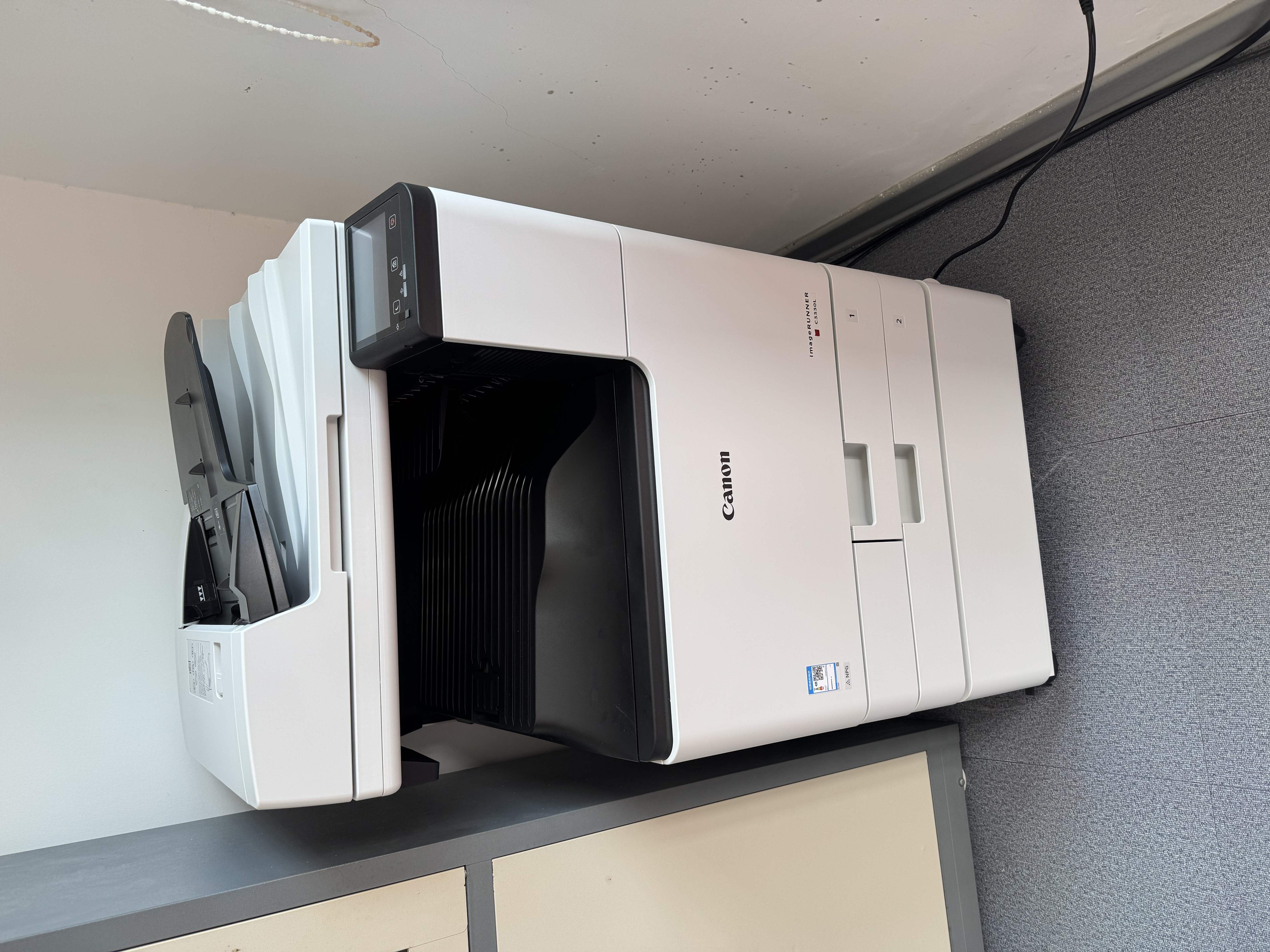 佳能（Canon）大型打印机iRC3330L 商用办公a3a4彩色复合机双面复印扫描自动输稿器/WiFi/工作台(3130L升级版) 实拍图