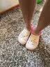 巴拉巴拉儿童洞洞鞋夏季小女孩花朵凉拖鞋宝宝透气中大童户外沙滩女童凉鞋 实拍图