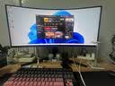 华硕战影34 VG34WQML5A 34英寸电竞显示器2K WQHD曲面带鱼屏HVA 250Hz高刷HDR400 95%DCI-P3 HDMI2.1 实拍图