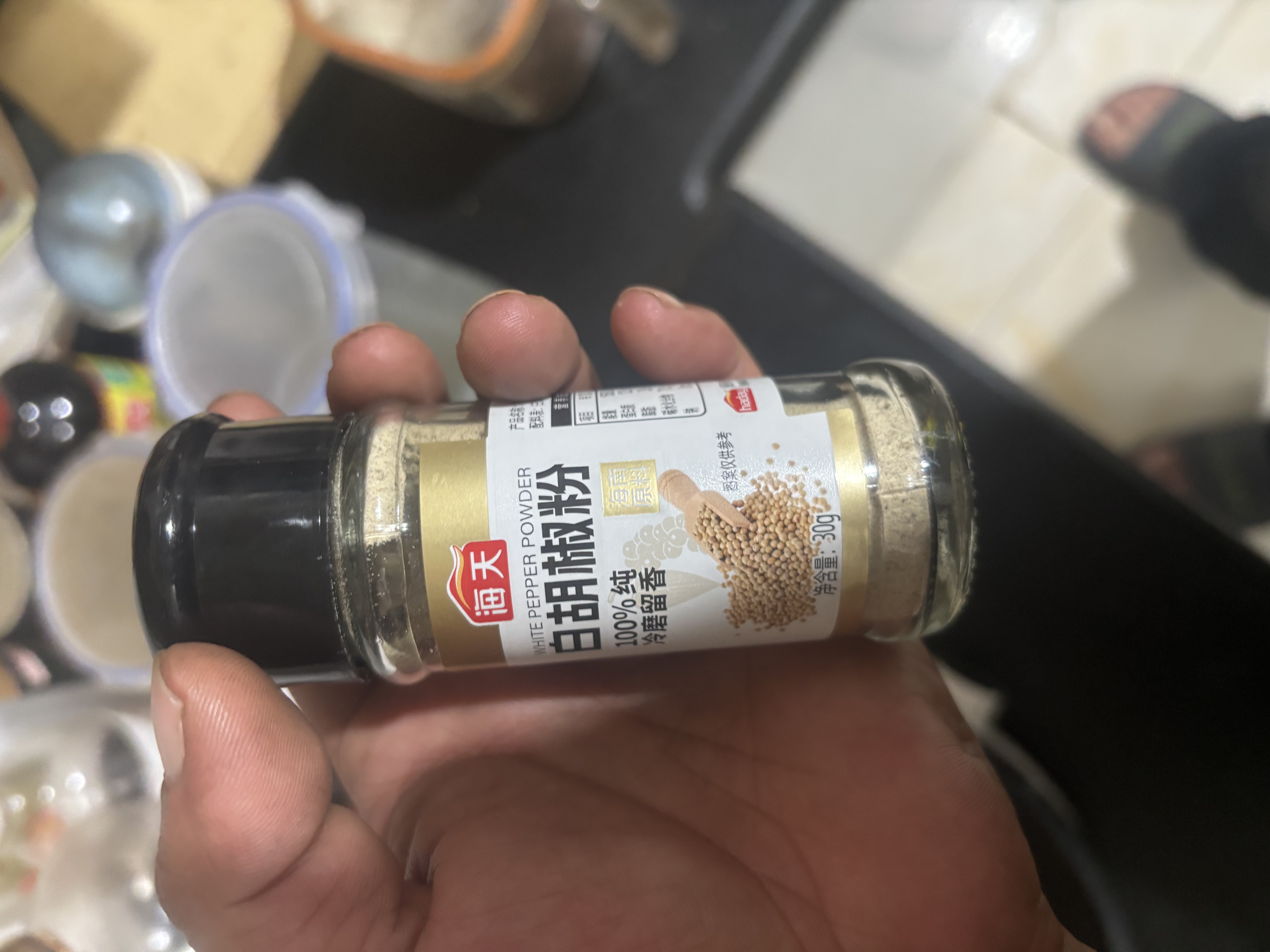 海天 白胡椒粉30g 烧烤料 烹饪煲汤 炒菜胡辣汤 香辛调料 实拍图