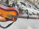 维卡斯（WEIKASI）民谣吉他初学者木吉他单板新手入门练习琴guitar吉它学生男女乐器 38英寸日落色+礼包【初学推荐】 实拍图