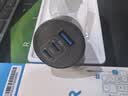 ANKER安克车载充电器167.5W汽车点烟器超级快充头pd100W转换器大功率type-c车充适用苹果18安卓手机 黑 实拍图