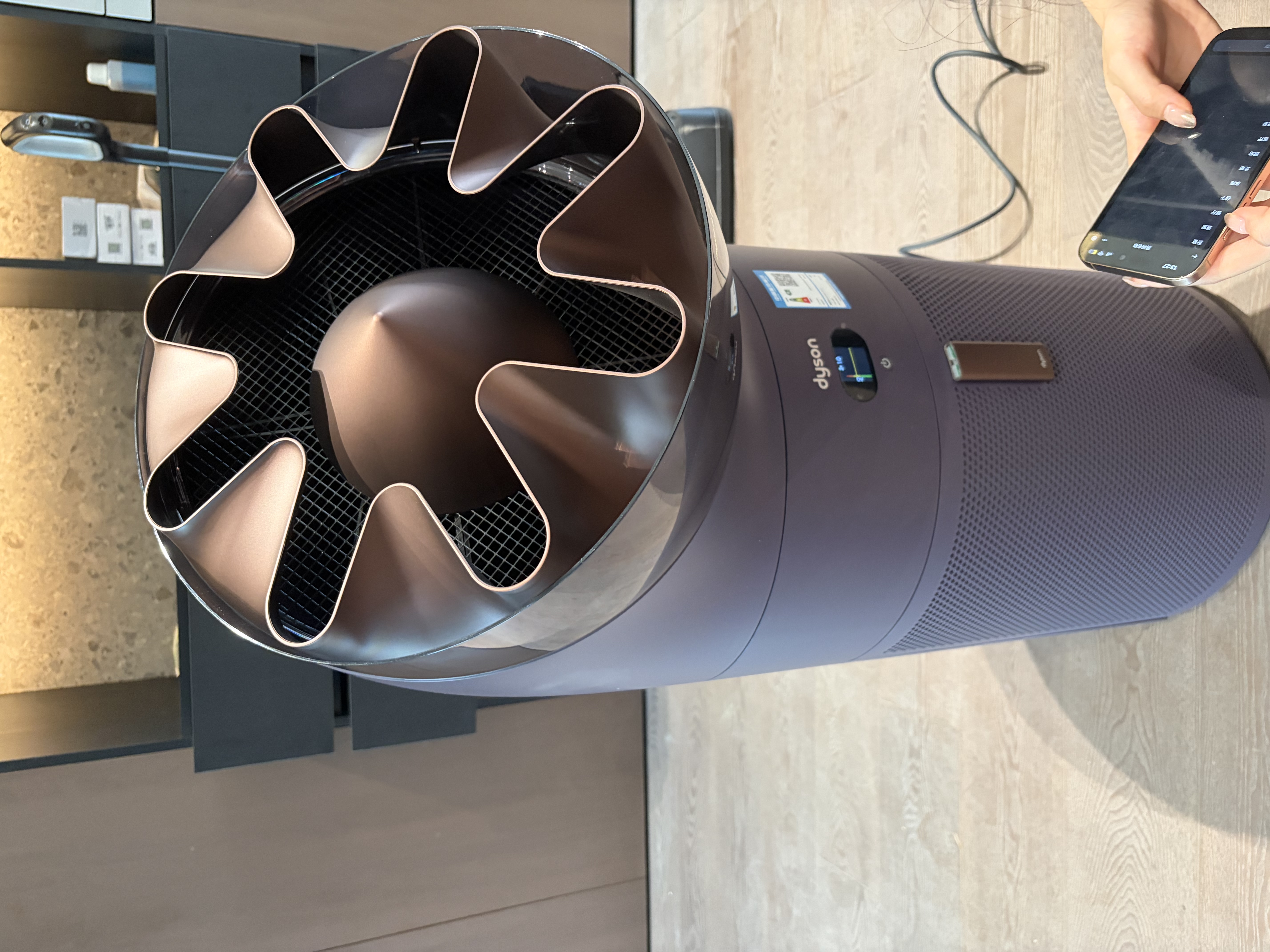 戴森（DYSON）【新品】BP10空气净化器消毒机 低分贝全屋循环 除甲醛除菌去除宠物异味医护级 实拍图